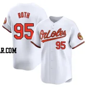 Houston Roth Men's Baltimore Orioles White Limited Home Jersey