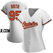 Houston Roth Women's Baltimore Orioles White Authentic Home Jersey