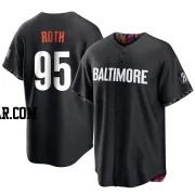 Houston Roth Youth Baltimore Orioles Black Replica 2023 City Connect Jersey