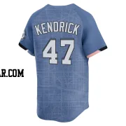 Howie Kendrick Youth Washington Nationals Blue Limited 2025 City Connect Jersey
