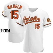 Hoyt Wilhelm Men's Baltimore Orioles White Authentic Home Jersey