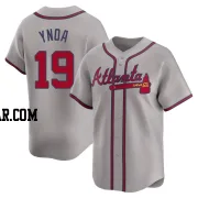Huascar Ynoa Youth Atlanta Braves Gray Limited Away Jersey