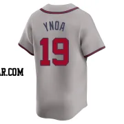 Huascar Ynoa Youth Atlanta Braves Gray Limited Away Jersey