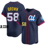 Hunter Brown Men's Houston Astros Navy Limited American League 2025 All-Star Edition Jersey