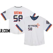 Hunter Brown Toddler Houston Astros White Limited 2025 City Connect Jersey