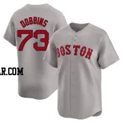 Hunter Dobbins Men's Boston Red Sox Gray Limited Away Jersey