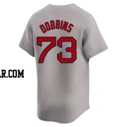 Hunter Dobbins Men's Boston Red Sox Gray Limited Away Jersey