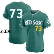 Hunter Dobbins Men's Boston Red Sox Green Elite 2025 City Connect Jersey