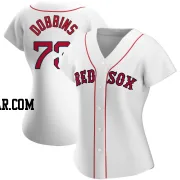 Hunter Dobbins Women's Boston Red Sox White Authentic Home Jersey