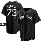 Hunter Dobbins Youth Boston Red Sox Black/White Replica Jersey