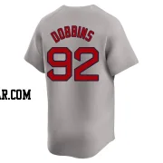 Hunter Dobbins Youth Boston Red Sox Gray Limited Away Jersey