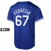 Hunter Feduccia Men's Los Angeles Dodgers Royal Limited Alternate Jersey