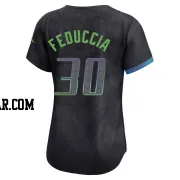 Hunter Feduccia Women's Tampa Bay Rays Charcoal Limited 2024 City Connect Jersey