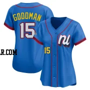 Hunter Goodman Women's Colorado Rockies Blue Limited National League 2025 All-Star Edition Jersey