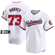 Hunter Harvey Youth Washington Nationals White Limited Home Jersey
