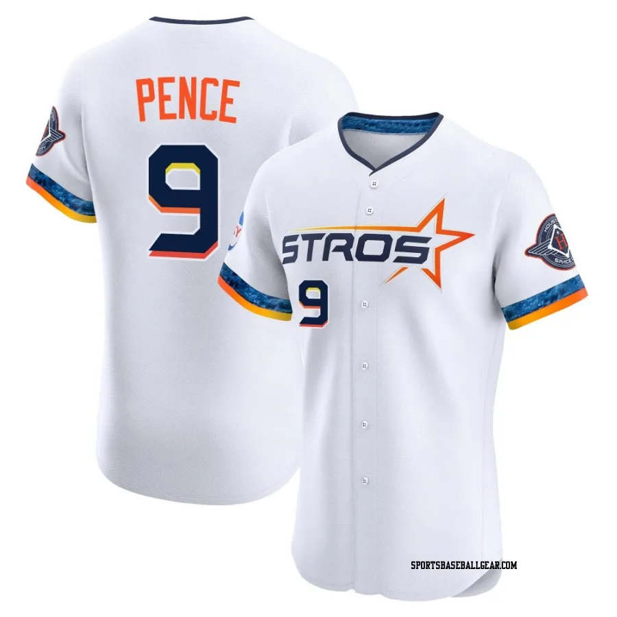 Hunter Pence Men's Houston Astros White Elite 2025 City Connect Jersey