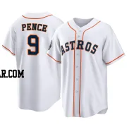 Hunter Pence Men's Houston Astros White Replica 2022 World Series Home Jersey