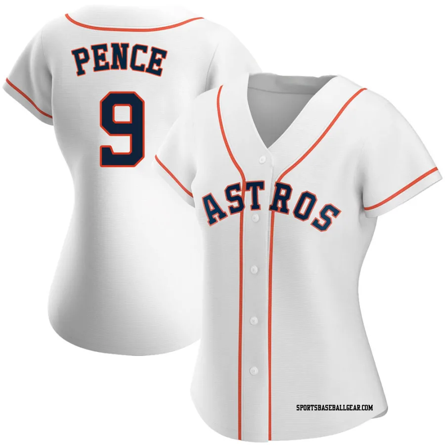 Hunter Pence Women's Houston Astros White Replica Home Jersey
