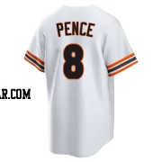 Hunter Pence Youth San Francisco Giants White Limited Throwback Cooperstown Collection Jersey