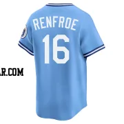 Hunter Renfroe Youth Kansas City Royals Light Blue Limited Throwback Cooperstown Collection Jersey