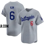 Hyeseong Kim Men's Los Angeles Dodgers Gray Limited Away Jersey