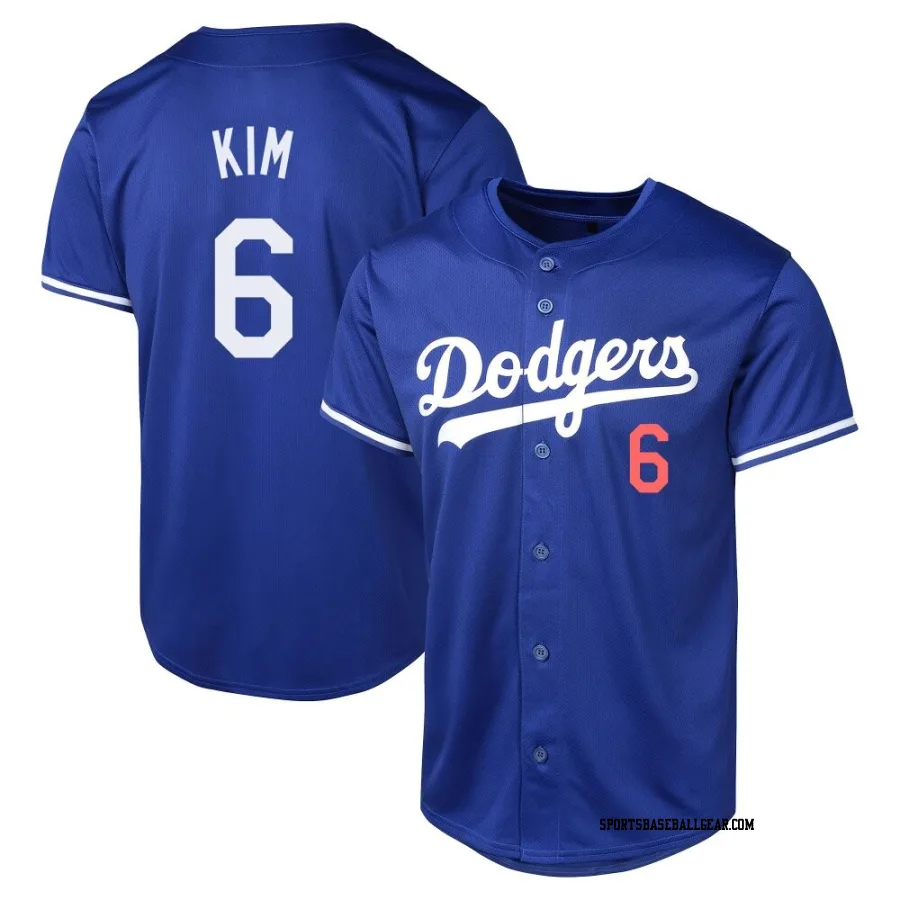 Hyeseong Kim Men's Los Angeles Dodgers Royal Limited Alternate Jersey