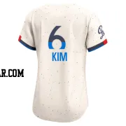 Hyeseong Kim Women's Los Angeles Dodgers Cream Limited 2024 City Connect Jersey
