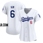 Hyeseong Kim Women's Los Angeles Dodgers White Limited Home Jersey