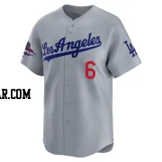 Hyeseong Kim Youth Los Angeles Dodgers Gray Limited Away World Series Champions Jersey