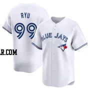 Hyun Jin Ryu Youth Toronto Blue Jays White Limited Home Jersey