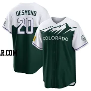 Ian Desmond Youth Colorado Rockies Green Replica 2022 City Connect Jersey