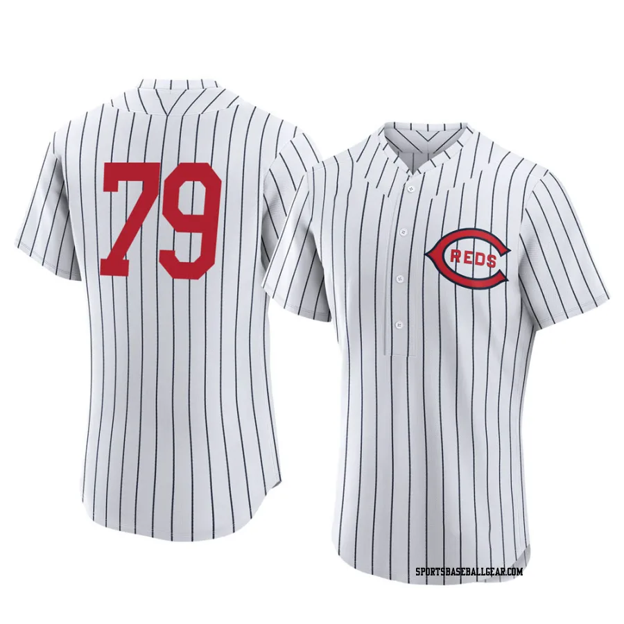 Ian Gibaut Men's Cincinnati Reds White Authentic 2022 Field Of Dreams Jersey