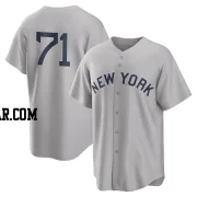 Ian Hamilton Youth New York Yankees Gray Replica 2021 Field of Dreams Jersey