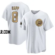 Ian Happ Youth Chicago Cubs White Game Replica 2022 All-Star Jersey
