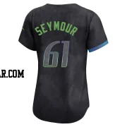 Ian Seymour Women's Tampa Bay Rays Charcoal Limited 2024 City Connect Jersey