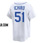 Ichiro Suzuki Youth Seattle Mariners White Limited Throwback Cooperstown Collection Jersey