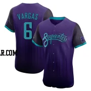 Ildemaro Vargas Men's Arizona Diamondbacks Purple Elite 2025 City Connect Jersey