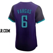 Ildemaro Vargas Men's Arizona Diamondbacks Purple Elite 2025 City Connect Jersey