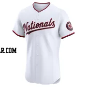 Ildemaro Vargas Men's Washington Nationals White Elite Home Jersey