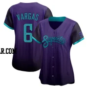 Ildemaro Vargas Women's Arizona Diamondbacks Purple Limited 2025 City Connect Jersey