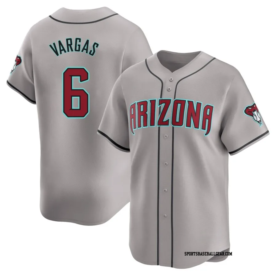 Ildemaro Vargas Youth Arizona Diamondbacks Gray Limited Away Jersey