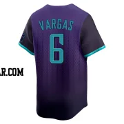 Ildemaro Vargas Youth Arizona Diamondbacks Purple Limited 2025 City Connect Jersey