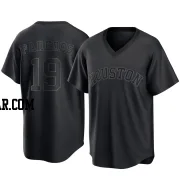 Isaac Paredes Men's Houston Astros Black Replica Pitch Fashion Jersey