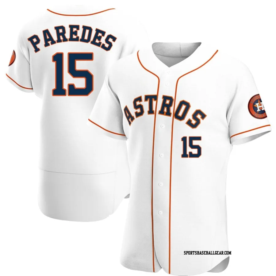 Isaac Paredes Men's Houston Astros White Authentic Home Jersey