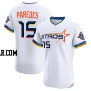 Isaac Paredes Men's Houston Astros White Elite 2025 City Connect Jersey
