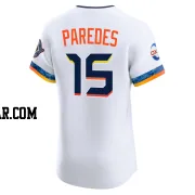 Isaac Paredes Men's Houston Astros White Elite 2025 City Connect Jersey