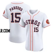 Isaac Paredes Men's Houston Astros White Elite Home Jersey