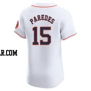Isaac Paredes Men's Houston Astros White Elite Home Jersey