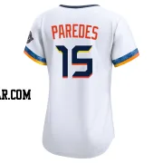 Isaac Paredes Women's Houston Astros White Limited 2025 City Connect Jersey
