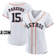Isaac Paredes Women's Houston Astros White Replica 2022 World Series Champions Home Jersey